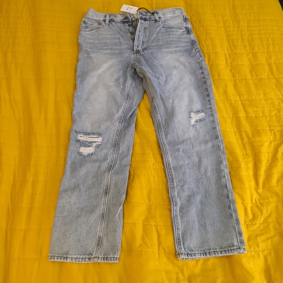 NWT Vici Kason Distressed High Rise Straight Jeans 29 - Picture 5 of 5